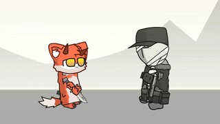 Madness combat M0use and the little fight between Wolf Dragon and Yan Ke (sure