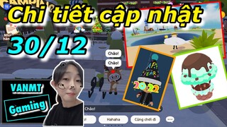 chi tiết cập nhật 30/12 play together vanmt gaming