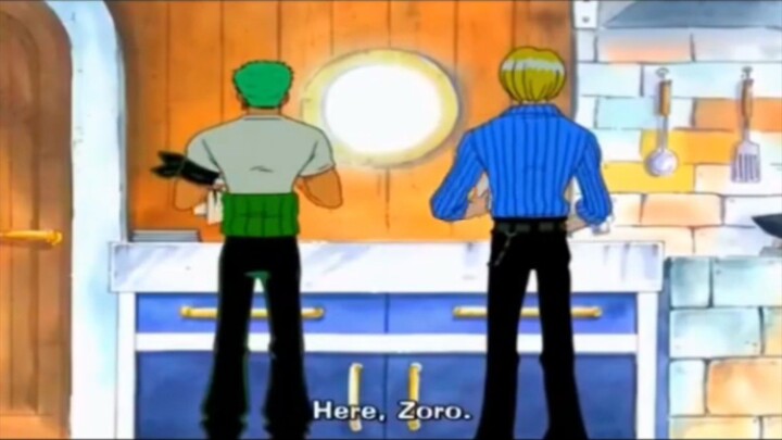 Zoro and Sanji moments