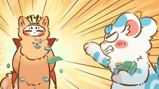 Fuzi is soft and sticky, so cute~