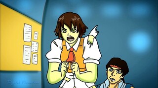 Fail the Exam - She Hulk Transformation Animation