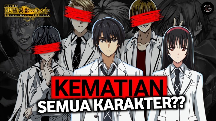 Semua Nasib Tragis Semua Teman Touka di Anime Hazurewaku