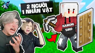 Siro Sinh Tồn Minecraft Nhưng 2 Người Điều Khiển 1 Nhân Vật