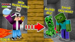 MINECRAFT CHUYỂN SINH THÀNH SLIME*TẬP 4* DI CƯ ĐẾN NƠI Ở MỚI VÀ HỌC KỸ NĂNG HACK NHÌN XUYÊN TƯỜNG😱