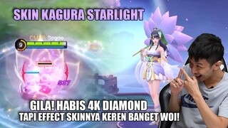 SKIN STARLIGHT KAGURA!! HABISIN 4000 DIAMOND BUAT NI SKIN TERNYATA EFFECTNYA KEREN BGT COK!!