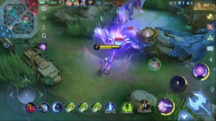 MLBB - LESLEY SỬA LẠI SKIN- CÓ CHIM, MỌC CÁNH- SOLO RANK 20 SKILLS CHẾT 0 BẮN 20