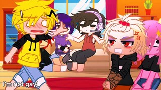 I'm not gay!  MHA  Lil bit of shinkami Chxrry-Cakes  Ft  Bakusquad and Shinsou