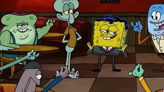 SpongeBob became a member of the upper class and thought that Squidward was his good friend.