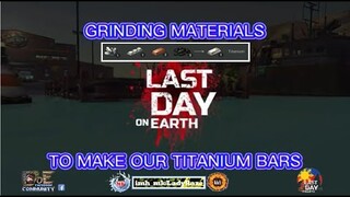 "TITANIUM BARS" GRINDING FOR MATERIALS/waiting for next season - LDOE