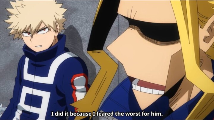 Bakugo Talks to All Might | Bakugo Wants Deku to Forgive Him