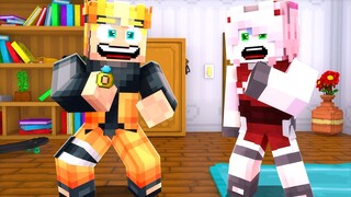 NARUTO SE CASOU COM A SAKURA NO MINECRAFT!!