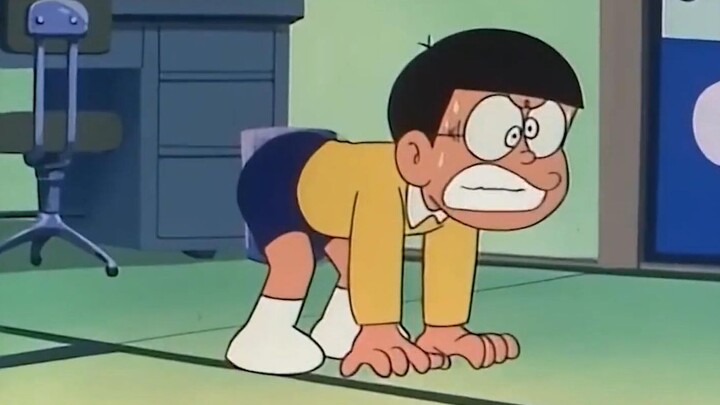 Nobita, you are like a dog licker!