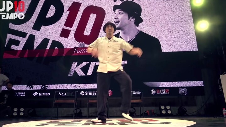 【Popping】Kite 顺滑60帧 Popping 裁判秀｜2018 UT 10