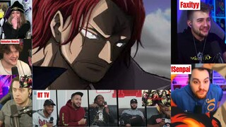 ANIME FANS REACT TO SHANKS ENDS THE WAR : One Piece Episode 488