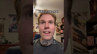 DBZ vs DBZ Kai #shorts