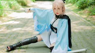 When I was single, I could kill a pair [cos Okita Souji]