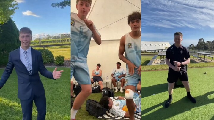 【TikTok】Energetic foreign youth wildly dance to the Chinese internet meme “Lamborghini car shake”—ca