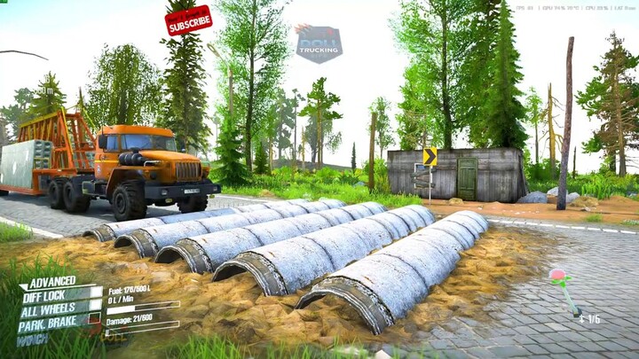 Truck vs Speedbumps eps 4