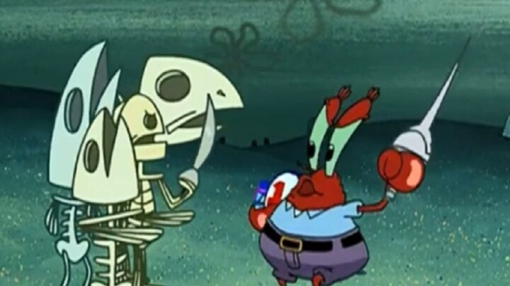 What can't Mr. Krabs say? Absolutely not!