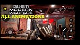 COD MW 2019 MOBILE ALL ANIMATIONS NEW UPDATE  FAN MADE GAMEPLAY ANDROID UNREAL EGINE 5 2023