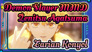 Debut Tarian Konyol Zenitsu Agatsuma "ELECT" | Demon Slayer MMD