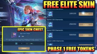 Phase 1 FREE Tokens & Epic Skin Chest Guinevere Legend Skin | MLBB