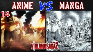 Anime VS Manga | Vinland Saga Season 2 Episode 14