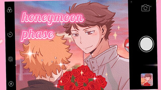 [AMV]โมเม้นต์หวาน ๆ ใน <ไฮคิว!! คู่ตบฟ้าประทาน>|<Honeymoon Phase>