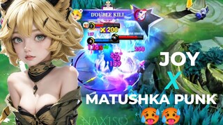 JOY X MATUSHKA PUNK MAKIN MANTAP🥵🥵