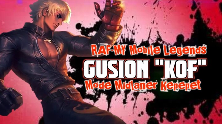 🥶NGERI⁉️ Gusion Kok Midlaner 😱