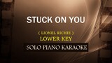 STUCK ON YOU ( LOWER KEY ) ( LIONEL RICHIE ) COVER_CY