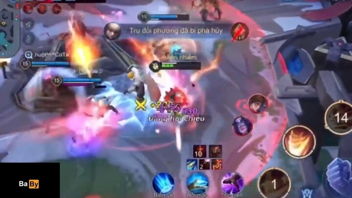 em bé chơi liên quân 1  #baby