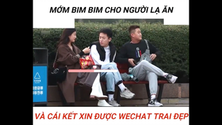 Cho người lạ ăn bim bim và cái kết part 2 #giaitri