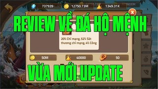 HUYỀN THOẠI HẢI TẶC - CHƠI FULL EVENT REVIEW VỀ " ĐÁ HỘ MỆNH " VỪA NÂNG CẤP...KHÓ HAY DỄ ĐÂY AE ???