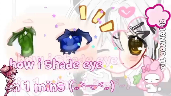 how i shade eye in 1 mins !! ദ്ദി˶˃ ᵕ ˂ )✧ 【dy1ng-ch4an】
