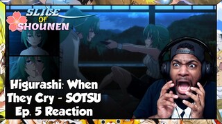 Higurashi: When They Cry SOTSU Episode 5 Reaction | FOR THE LOVE OF GOD SNAP OUT OF IT MION!!!