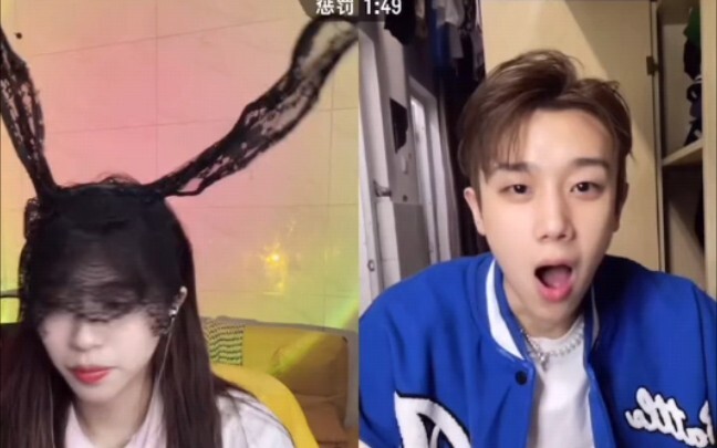 红绿灯的黄狠活之蟑螂幻术，直接把对面男主播看呆了。#红绿灯的黄#曾小睿