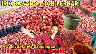 USAHA MINIM RESIKO!! AWAL PRODUKSI 5 KILO SEKARANG TEMBUS 1,5 TON PERHARI | USAHA SAMPINGAN SUKSES