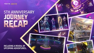 5th Anniversary Journey Recap | Garena Free Fire Pakistan