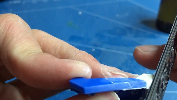 Gundam model transformation tutorial AB filling soil modeling technique is not limited to filling