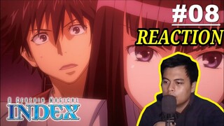 Toaru Majutsu No Index S1 08 Reaction (Indonesia)(Reaksi)