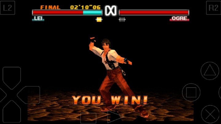 เล่นเกมส์เก่ายุค90 Tekken 3 PS1 Lei