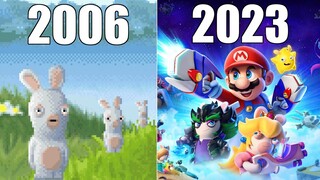 Evolution of Raving Rabbids Games [2006-2023]