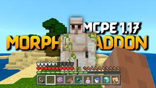 THE BEST Morph Addon In MCPE/MCBE 1.17 | Morph Addon Plus V3 For MCPE/MCBE 1.16-1.17+