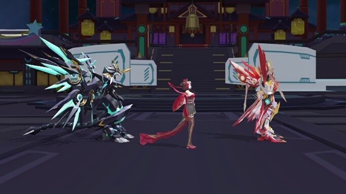 [mmd] Cuộc đời nghỉ hưu của EVP Thần chiến tranh—Ba bá chủ của Quảng trường thành phố Tianjie Fudi