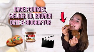 BAGER NUTELLA & M&M'S-COOKIES, SÆLGER MINE TING, BRUNCH DATE & BIOGRAFTUR 🍪🎬💕