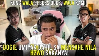 ANG MENSAHE NILA H2WO KAY DOGIE!