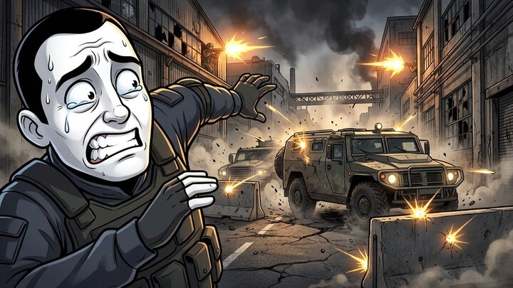 You have three seconds to SURVIVE a Spetsnaz convoy attack