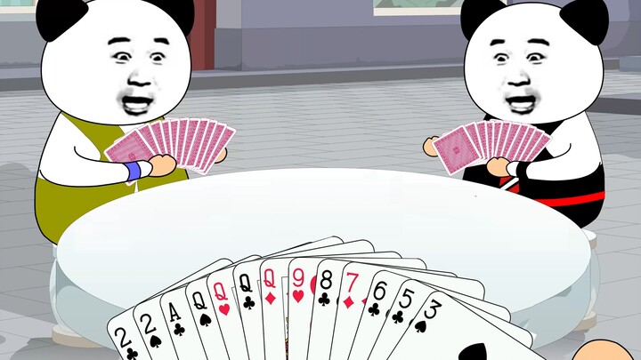 When playing cards and encountering weird teammates