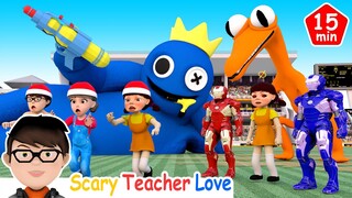Squid Game Christmas Eve Survival Game - Scary Teacher 3D Cartoon